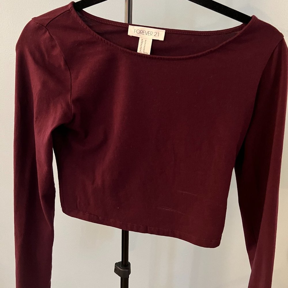 Red Crop Top